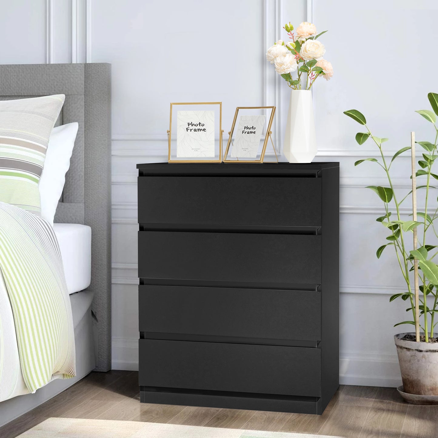 Semiocthome Modern Dresser for Bedroom with 4 Drawers