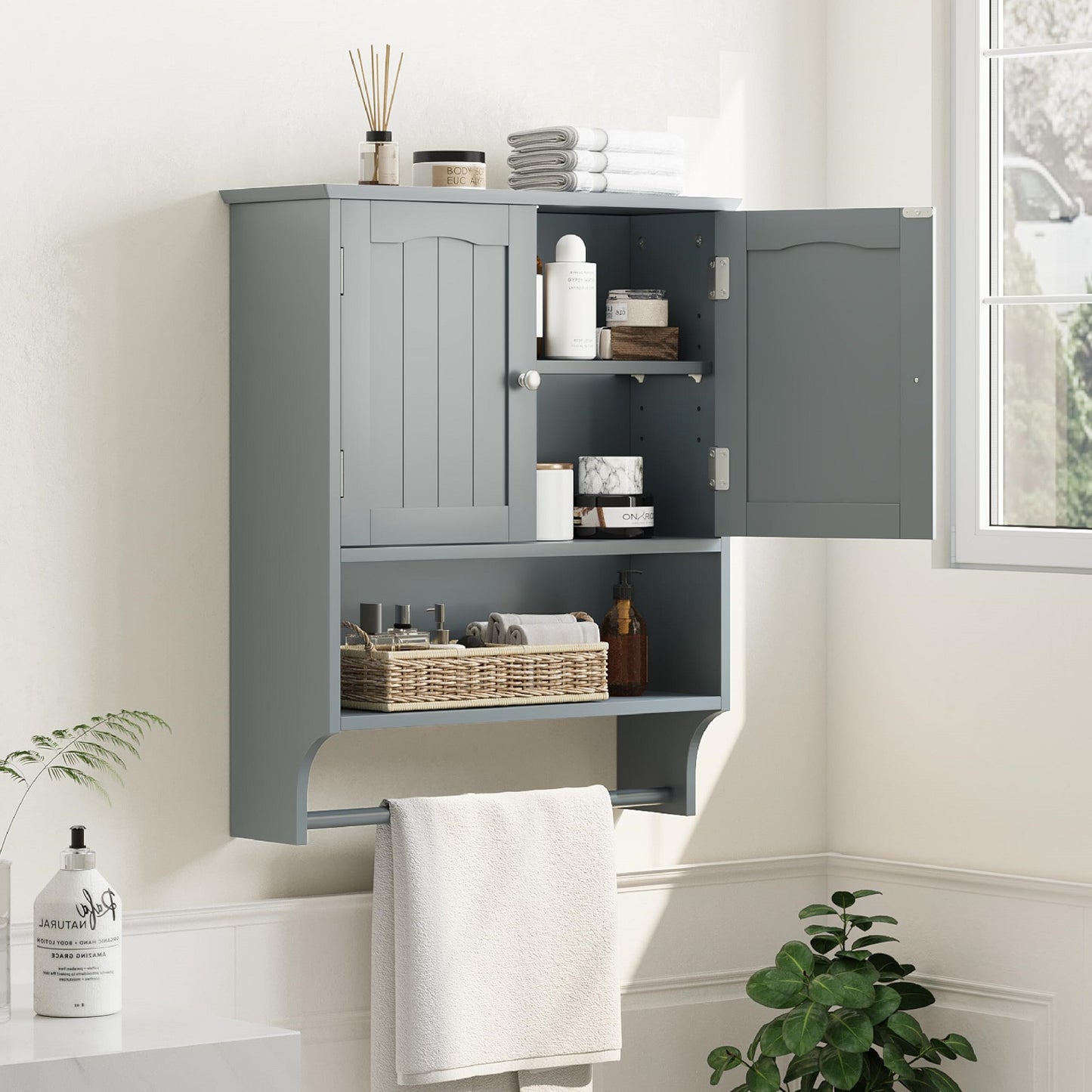 Algherohein Bathroom Medicine Cabinet