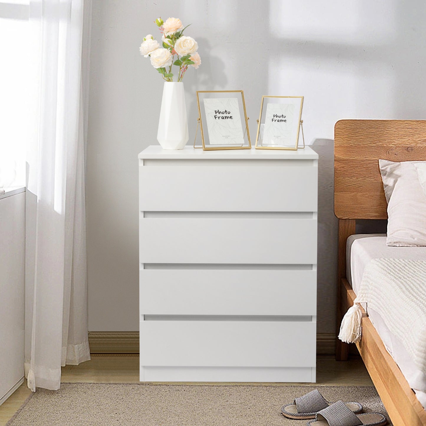 Semiocthome Modern Dresser for Bedroom with 4 Drawers