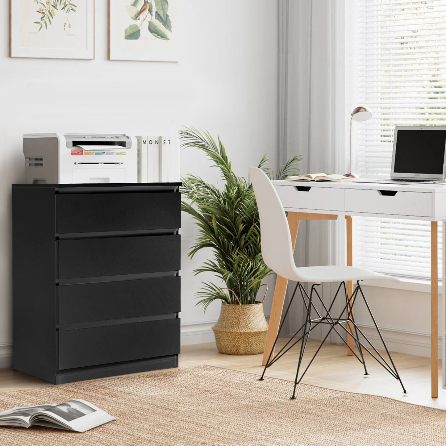 Semiocthome Modern Dresser for Bedroom with 4 Drawers