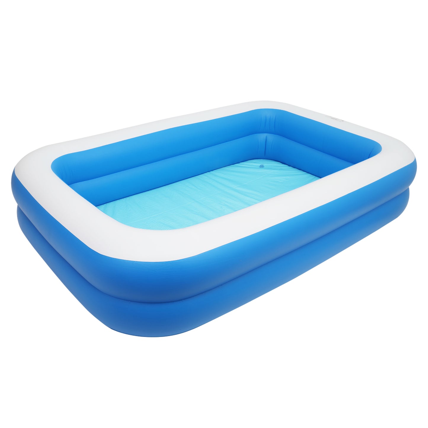 Semiocthome 102" x 70" x 22" Inflatable Swimming Pool - Wall Thickness 0.3mm Blue
