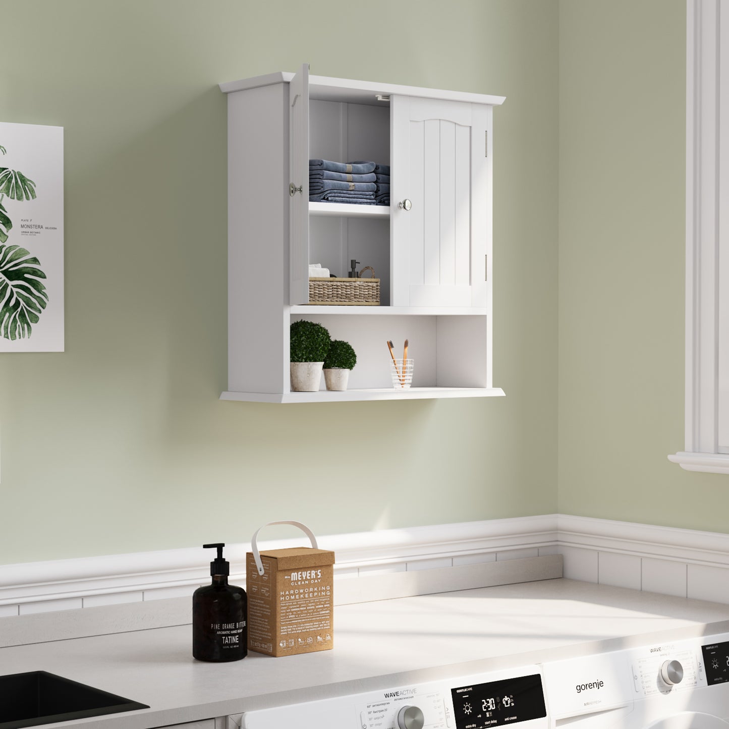 Algherohein Bathroom Medicine Cabinet