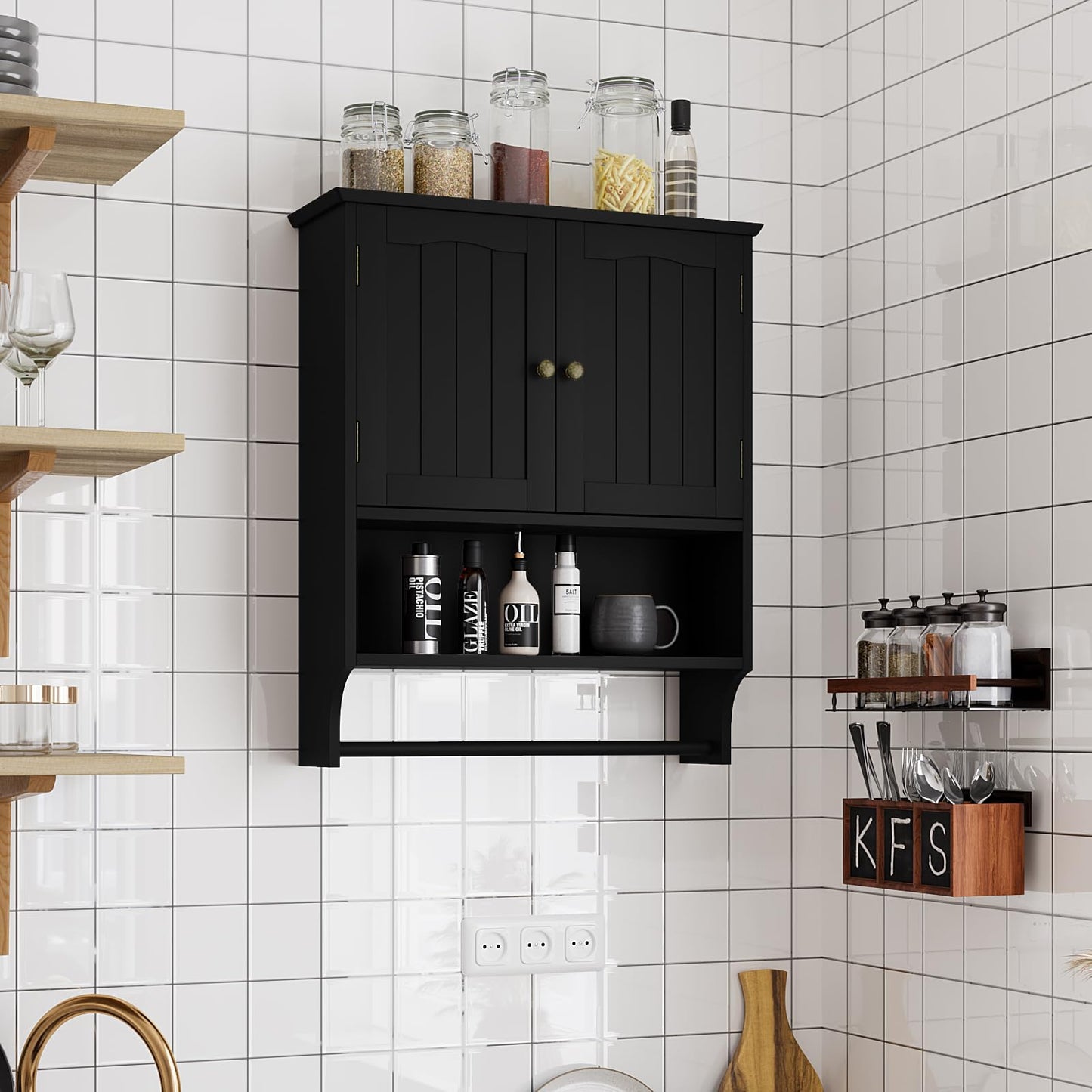 Algherohein Bathroom Medicine Cabinet