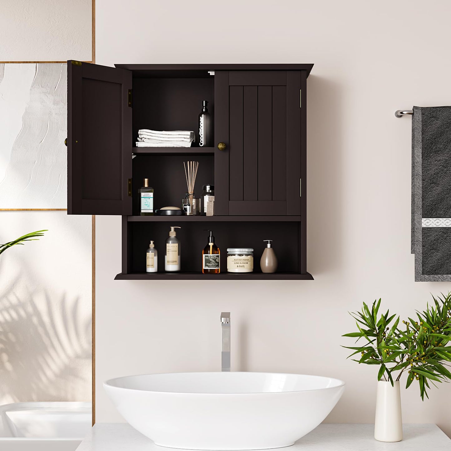 Algherohein Bathroom Medicine Cabinet