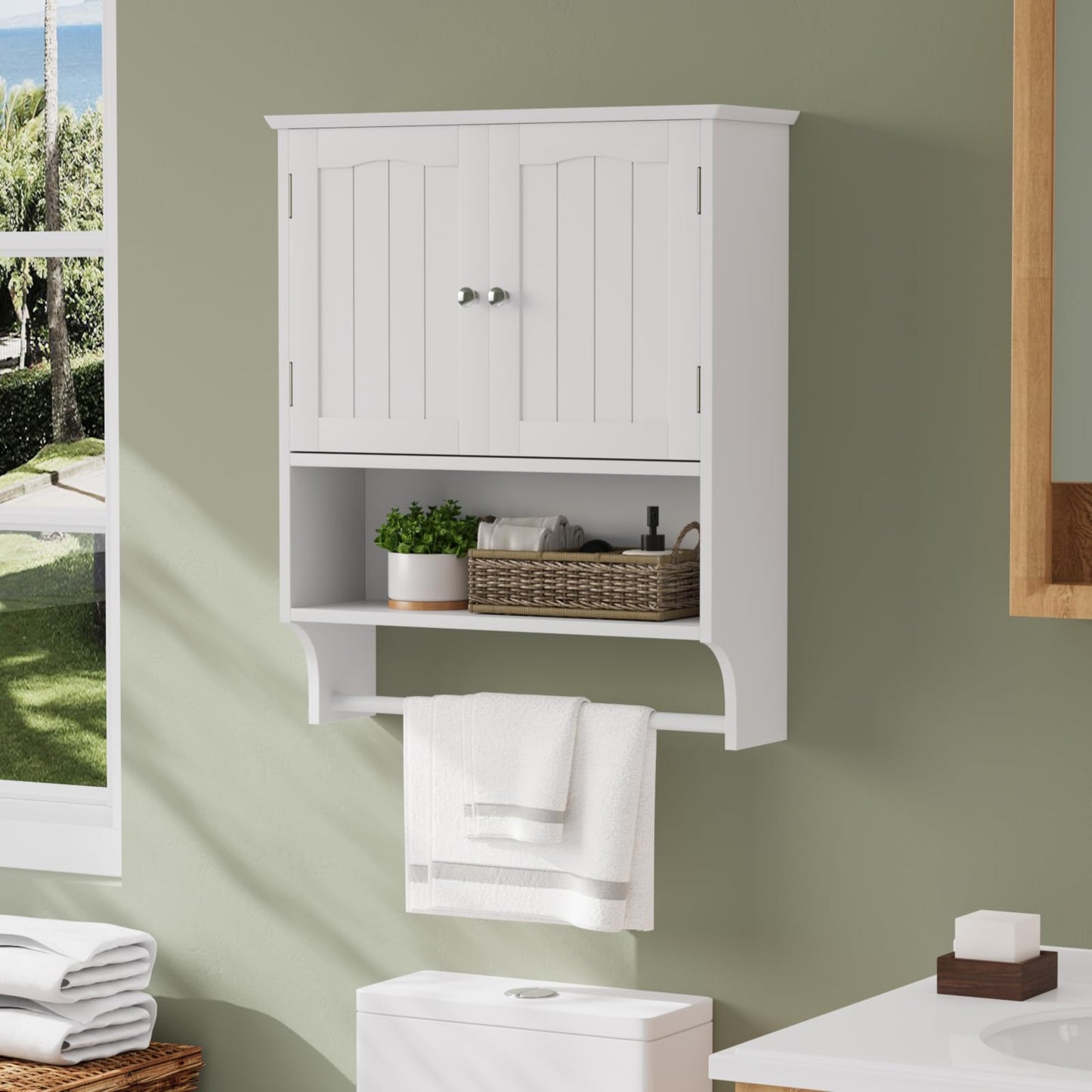 Algherohein Bathroom Medicine Cabinet