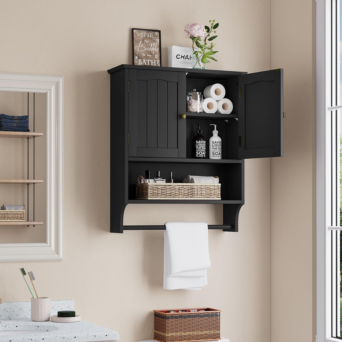 Algherohein Bathroom Medicine Cabinet