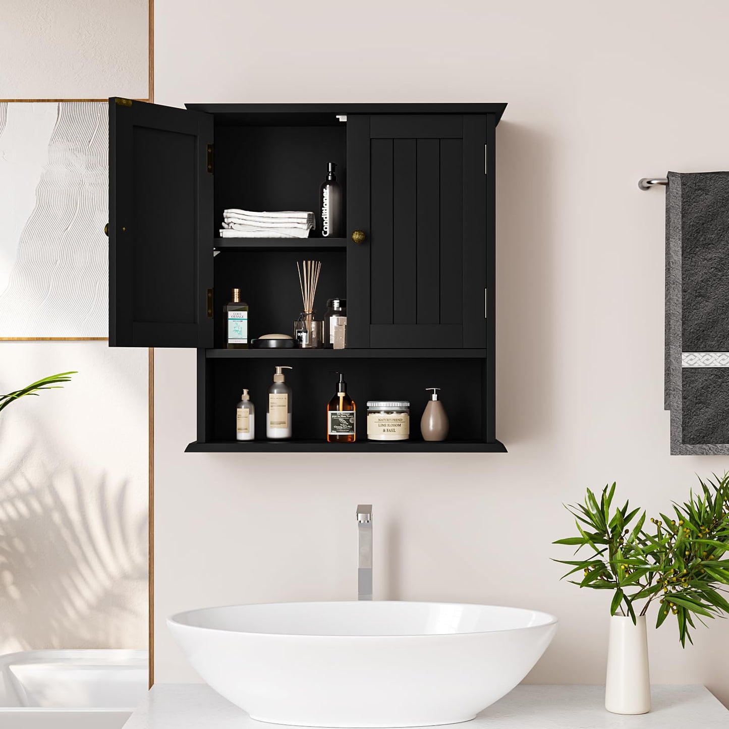 Algherohein Bathroom Medicine Cabinet
