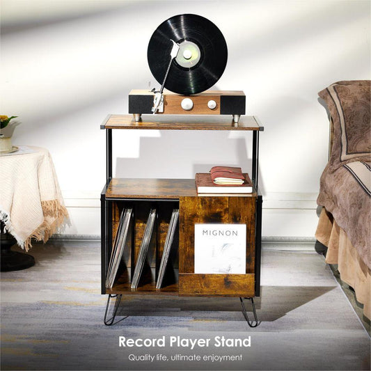 Smuxee Retro Record Player Stand