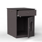 Algherohein Wooden Multi-Function Pet Cat House, Cat Condo Nightstand with Drawer,Vibrant Life