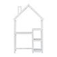 Smuxee Kid Bookshelf Storage with Desk and Roof-Framed,Toy Organizer Storage Cubes for Bedroom