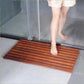Smuxee Teak Wood Bath Shower Mat,Non Slip Bathtub Mat