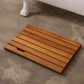 Smuxee Teak Wood Bath Shower Mat,Non Slip Bathtub Mat