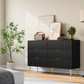 Algherohein Dresser for Bedroom,Modern Chest of 6 Drawers Dressers