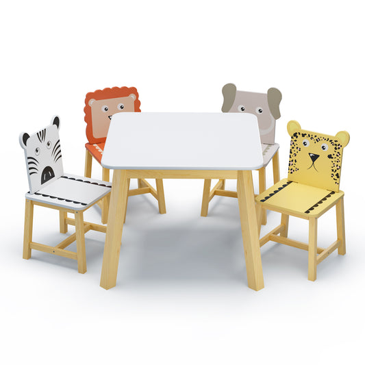 Smuxee Kids Table and Chair Set for Boys & Girls, Children Furniture