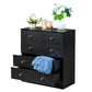 Algherohein Wood Small Dressers with Drawer for Bedroom,Modern Drawers Storage Cabinet
