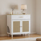 Algherohein Cat Litter Box Enclosure,Wood Pet Cat House Storage Cabinet,Hidden Cat Washroom