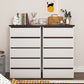 Algherohein Chest of Drawers White Dressers for Bedroom