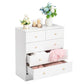 Algherohein Wood Small Dressers with Drawer for Bedroom,Modern Drawers Storage Cabinet