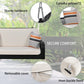 Algherohein 2-3 Seat Outside Porch Swing Set for Adults,Patio Garden Swing Hanging Chair