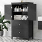 Smuxee Bathroom Storage Cabinets with Doors and Shelves,Bathroom Drawer Organizer