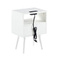 Smuxee Modern Rattan Nightstand with Drawer,End Tables Side Tables for Bedroom