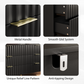 Algherohein Dresser for Bedroom,Modern Chest of 6 Drawers Dressers
