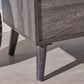 Algherohein Wood 70 Inch TV Stand with 4 Shelves and doors,Storage TV cabinet entertainment center