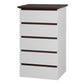 Algherohein Chest of Drawers White Dressers for Bedroom