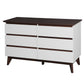 Algherohein Chest of Drawers White Dressers for Bedroom