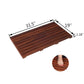 Smuxee Teak Wood Bath Shower Mat,Non Slip Bathtub Mat