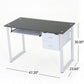 Algherohein Simple Computer Desk for Small Area with Keyboard Tray and 2 Drawers