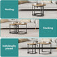 Nesting Coffee Table Round Coffee Table Set of 2