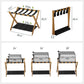 Folding Luggage Rack for Guest Room (2 Pack)