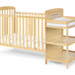 Ramsey 3-in-1 Convertible Crib and Changer Combo Natural