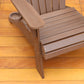 Polystyrene Adirondack Chair - Brown