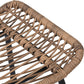 Outdoor Patio 5-Piece Rattan Conversation Set