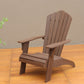 Polystyrene Adirondack Chair - Brown