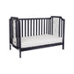 Semiocthome Celeste 3-in-1 Convertible Island Crib Black
