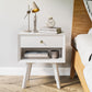 Semiocthome Mid Century Modern Nightstand Wood Bed Side Table for Bedroom